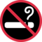 No Smoking emoji on Twitter